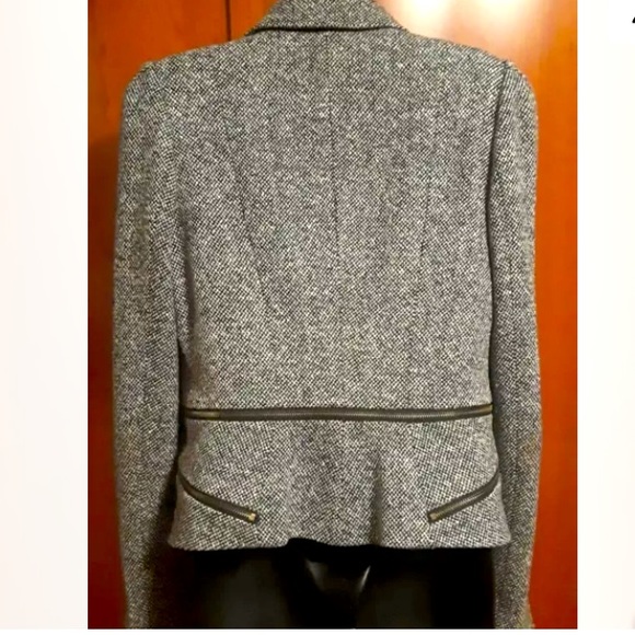 2B Rych Tweed Blazer Jacket Size 10 - Picture 4 of 5